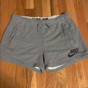 Nike sweat shorts